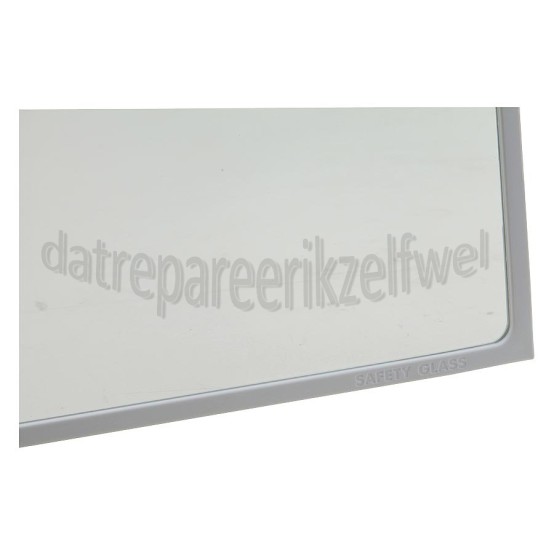 Foto van Bosch Glasplaat Met strip, 500x323x4mm KG36NX73, KDN30X13 