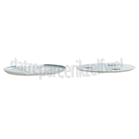 Foto van Smartwares Bevestigingsset Universele magnetische montagekit 7 cm Geschikt voor bijna alle standaard rookmelders 