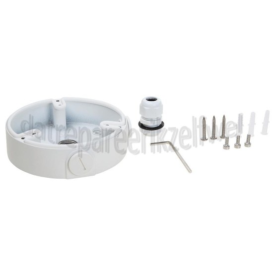 Foto van Dahua Muursteun Voor camera, Aluminium Geschikt voor o.a. HDBW1100/1200/2120/22204T 