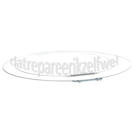 Foto van Bosch Manchet Met tuit en 2 knelringen met lampengat WAW32592NL, WAW32890NL 