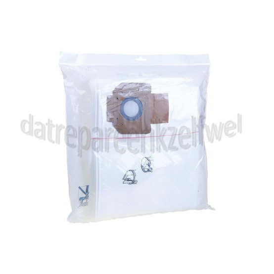 Foto van Nilfisk Stofzuigerzak Fleece, 5 stuks Alto Attix 550, 560 