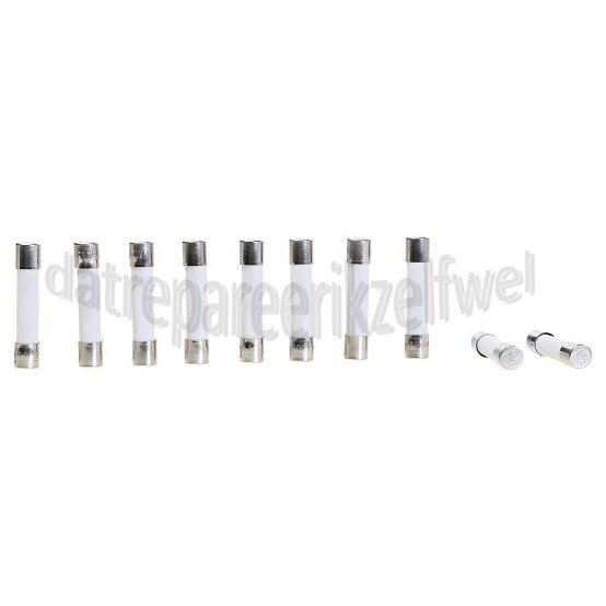 Foto van Bosch Zekering Keramisch 6x32, 10 Ampere Flink HF22534, HMT9850 