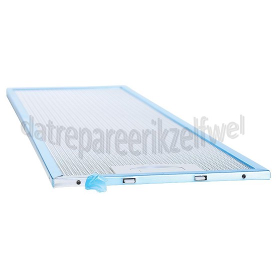 Foto van Etna Filter Metaal 561 x 158 mm 4335TRVS, 4341RVS, 4340TWT 