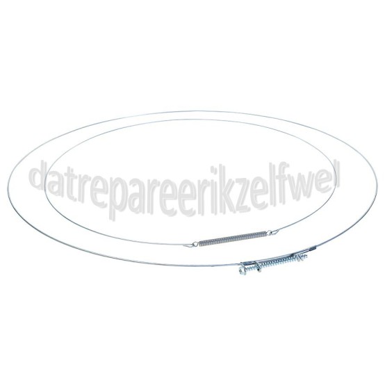 Foto van Bosch Manchet Met tuit en 2 knelringen WAW24740PL01, WM14W74009 
