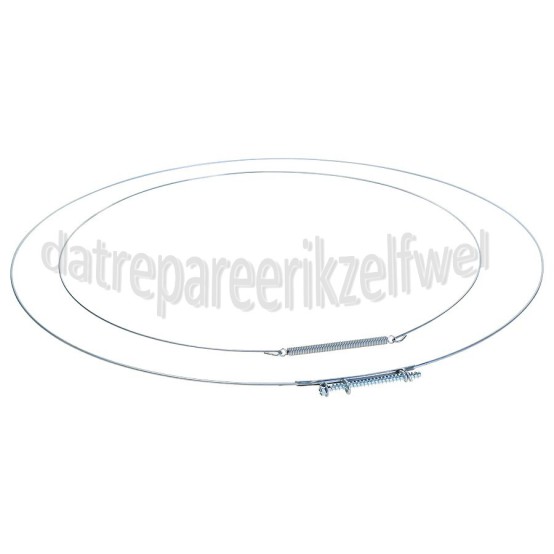 Foto van Bosch Manchet Met tuit en 2 knelringen WAW32660IR09, WAY32841IR09, WMH4W649IT09 