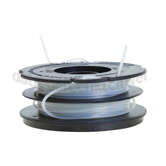 Foto van Black & Decker Spoelklos Spoelklos voor grastrimmer, grijs/zwart GL701, GL716, GL720, GL741 