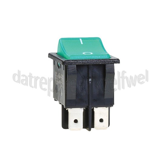 Foto van Dometic Schakelaar Schakelaar met verlichting, groen RGE200, RA4422 