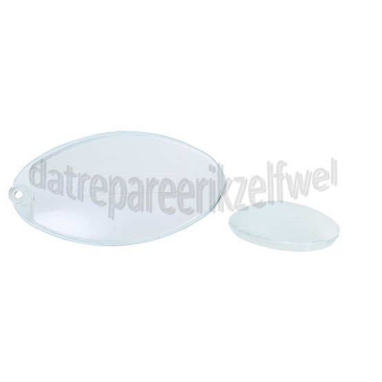 Foto van Glaasje Van lamp 100x54mm ZHC94ALU,ZHG511G, 