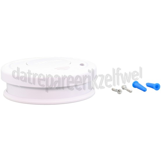 Foto van Smartwares Rookmelder RM250 Optisch Incl. 9V batterij (levensduur 1 jaar) 