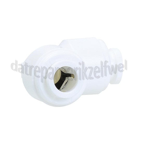 Foto van Wartel slangverbinder 90 graden, Easy Fit, 6mm Amerikaanse koelkasten 