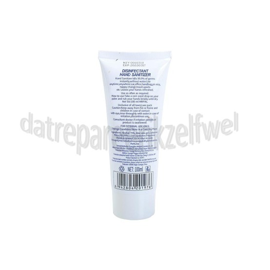 Foto van SuperCleaners Reiniger Desinfectiegel tube 100ml Handen 