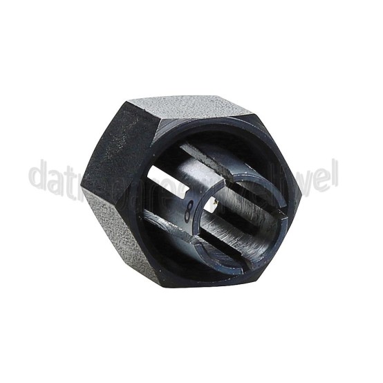 Foto van Dewalt Spantang 8mm met moer DW614, DW621D, D26200K, SR100 