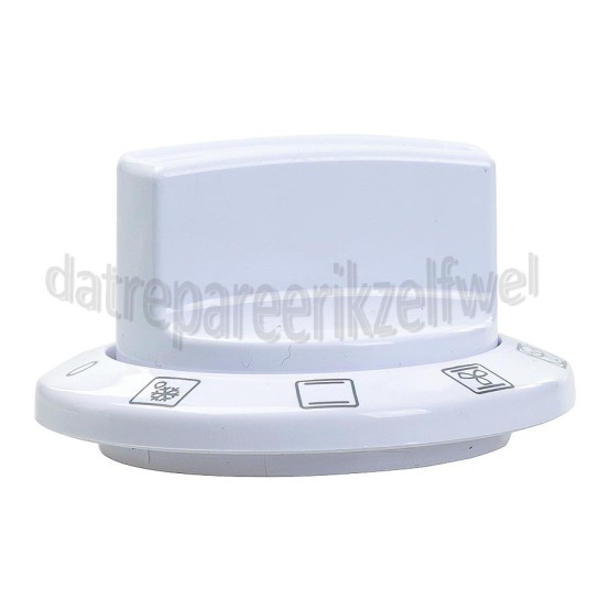 Foto van Beko Knop Standenknop, wit CSM62010DW 