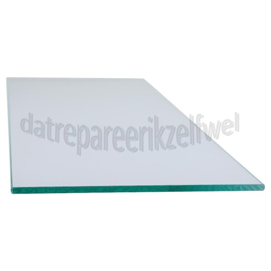 Foto van Pelgrim Glasplaat Dampscherm 482x137mm MSL600RVSP02, SLK600KORP02 