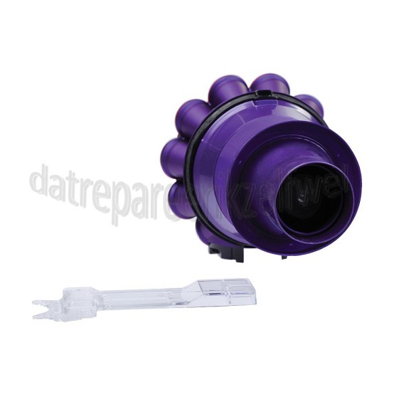 Foto van Dyson Reservoir Cycloon Satin Rich Purple SV03 Animal Pro, Up Top 