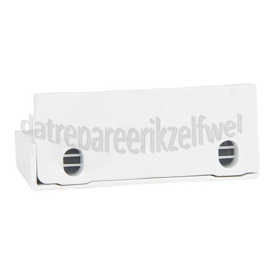 Foto van Liebherr Bevestigingsplaatje Voor keukendeur, zijkant ICBN332422A0, ICP332420F0 