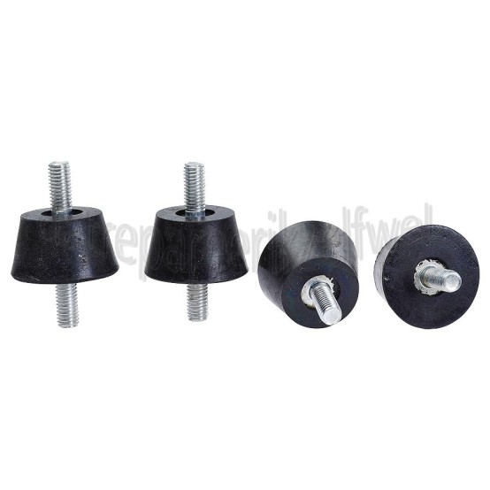 Foto van Voetje Trillingsdempers, Hoogte 68mm, hoogte rubber 34mm Voor airconditioners 