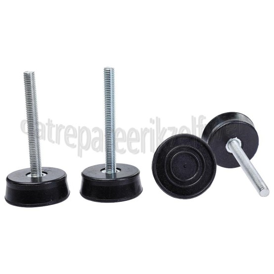 Foto van Voetje Trillingsdempers, Hoogte 79mm, hoogte rubber 18mm Voor airconditioners 