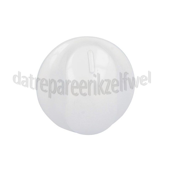 Foto van Indesit Knop Programmaknop, wit IDV75EU, IDC73EU 