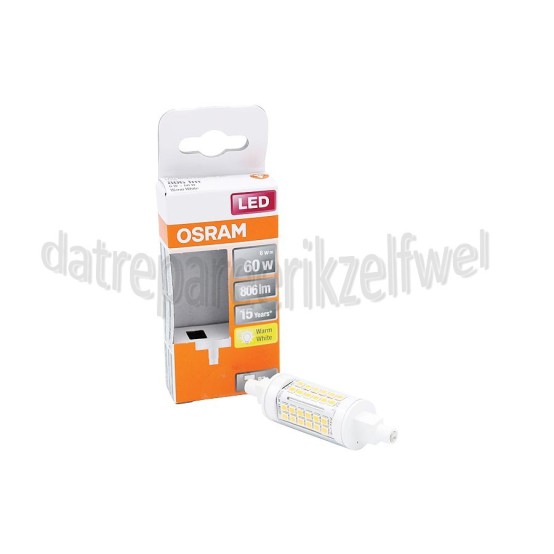 Foto van Osram Ledlamp LED Slim Line R7S 78.0mm 7W 806lm 2700K 