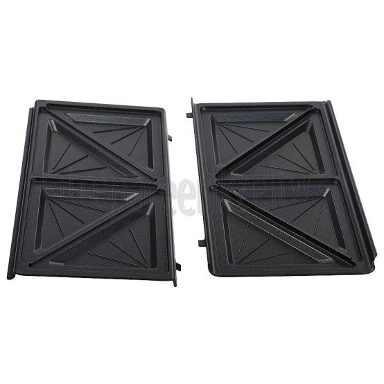 Foto van DeLonghi Plaat Grillplaten, set SW12, SW13 