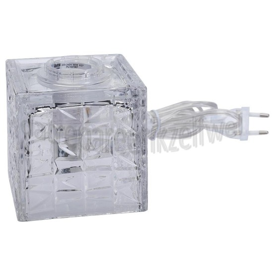 Foto van Calex Lamphouder Tafelarmatuur, glas, helder E27 