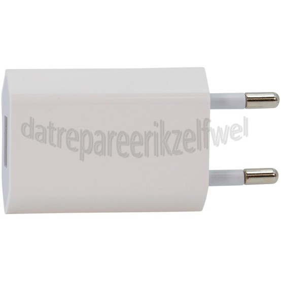 Foto van Apple USB power adapter Lichtnetadapter 5W Oplader voor iPhone, iPod 