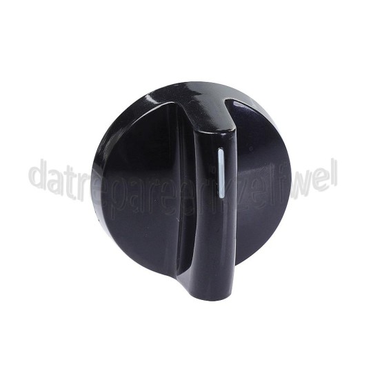 Foto van Knop Bedieningsknop, zwart KM520, KM523, KM361 