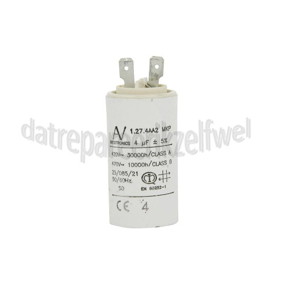 Foto van Whirlpool Condensator 4uF AKR650IX, DDLE3790IN 