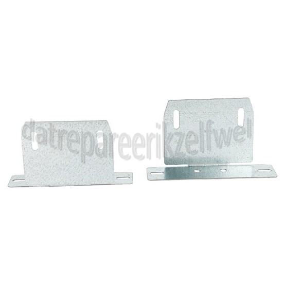 Foto van Ikea Beugel Beugel inbouw, 2 stuks 80282374UCW80, 90282302UCFZ80 