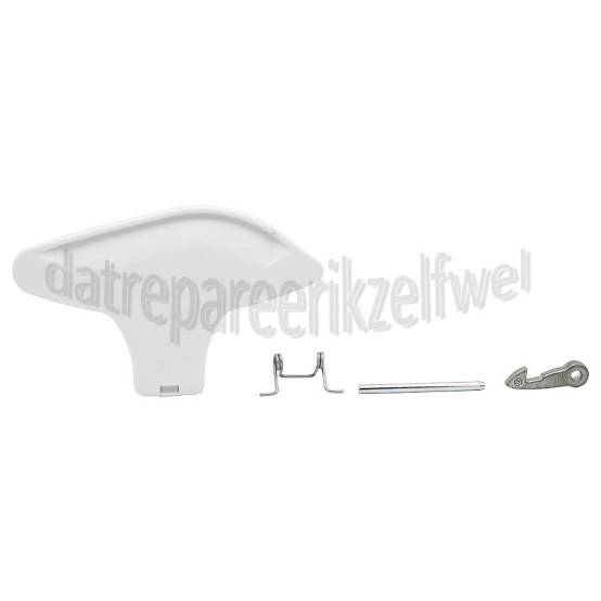 Foto van Indesit Deurgreep Set compleet IWSB50651EU, IWC6165EU, IWSC5105EU 