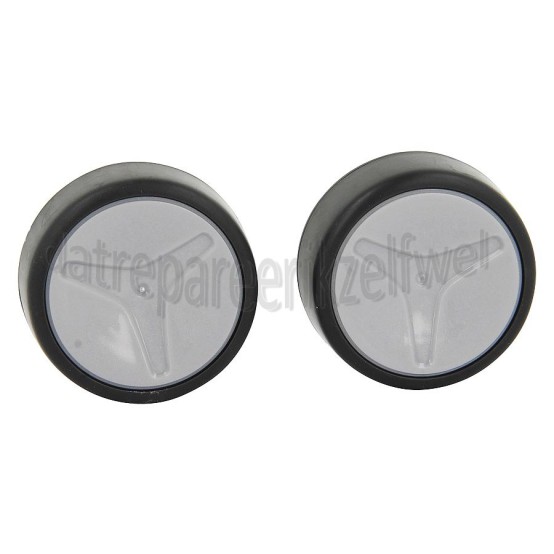 Foto van Philips Wiel Set, 2 stuks met clip FC6172, FC6404, FC6168 