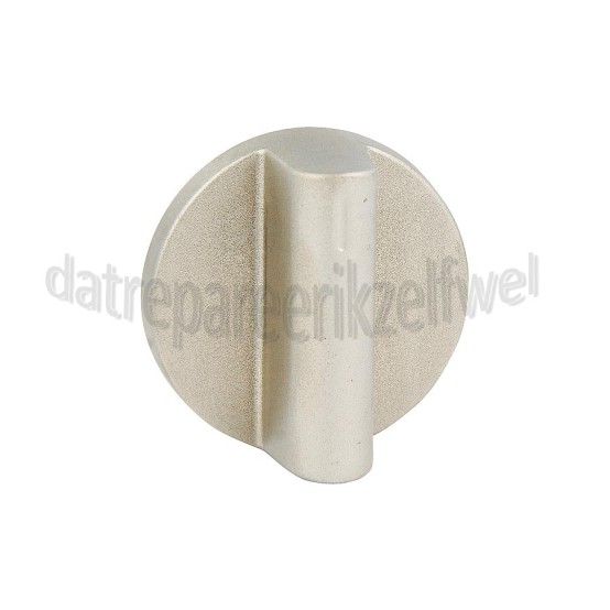 Foto van Pelgrim Knop Draaiknop, grijs OVM506MAT, MAC524MAT, OVS524RVS 