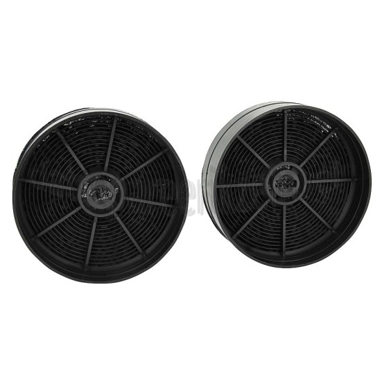 Foto van Pelgrim Filter Koolstoffilter, 2 stuks PSK625RVS, PSK925RVS 