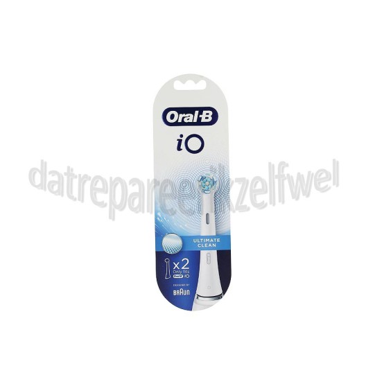 Foto van OralB Tandenborstelset iO Ultimate Clean White, 2 stuks Oral B iO 