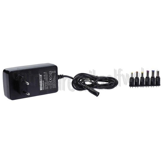 Foto van HQ Power Netadapter Universeel 2500 Mah 3-12V gestabiliseerd incl. 6 pluggen 