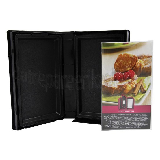 Foto van Tefal Plaat Snack Collection, wentelteefjesplaten SW852, SW853, SW854, SW857 