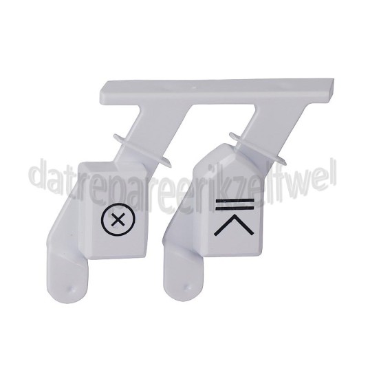Foto van Hotpoint Knop Knoppenset, rechts WMTF622HEU, WMTL502LEU, WMTL602LIL 