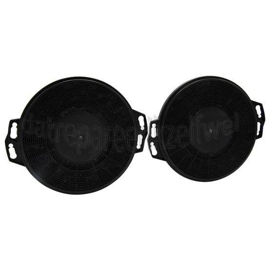 Foto van Pelgrim Filter Koolstoffilter, 2 stuks OWA305RVS, OWA206RVS, OWA206WIT 