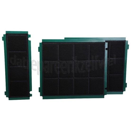 Foto van Etna Filter Koolstoffilter, set van 3 stuks AD780ZT, AD780RVS, DSG880MAT, DSG880ANT 