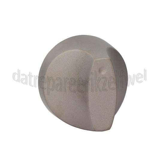 Foto van Etna Knop Gasknop, zilverkleurig A024VRVSANL, EKP358RVS, A096VWRVSA1 