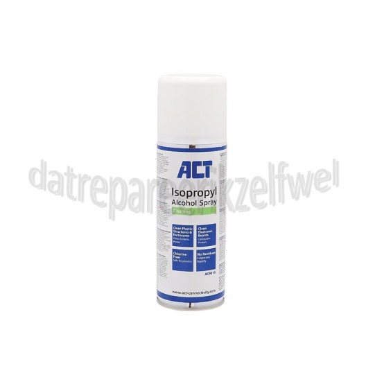 Foto van ACT Spray Isopropyl Alcohol spray Schoonmaak van printplaten 