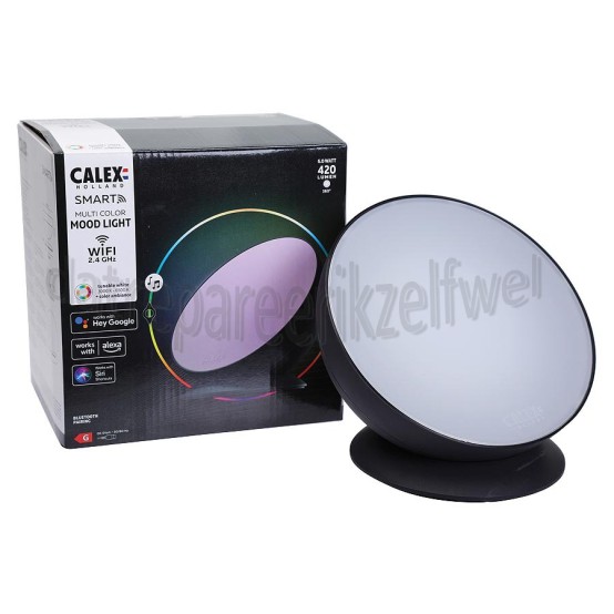 Foto van Calex Ledlamp Smart Moodlight RGB+CCT Google Home, Alexa, Siri 