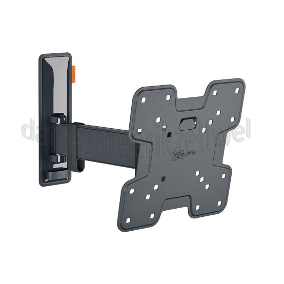 Foto van Vogel's Muursteun Full Motion Small TVM3225 Zwart 19 tot 43 inch 