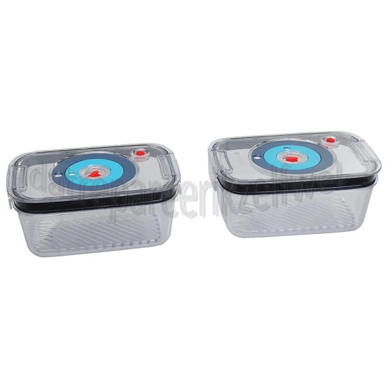 Foto van Bosch Accessoire-kit Vacuumcontainers, 2 stuks, 1,2L VitaPower serie 8 