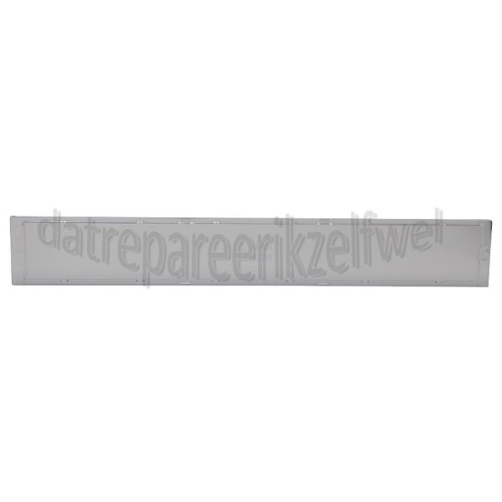 Foto van Etna Glas Afdekplaat verlichting 384x55mm. AO561RVS, AO160WIT, MWA105KOR, AO460WIT 