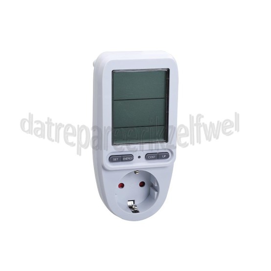 Foto van Q-Link Energiemeter Digitaal Randaarde, Max 3680W 
