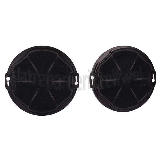 Foto van Bosch Filter Koolstoffilter, 2 stuks DFT63CA20Q, DHI642EQ, DHI646CQ 