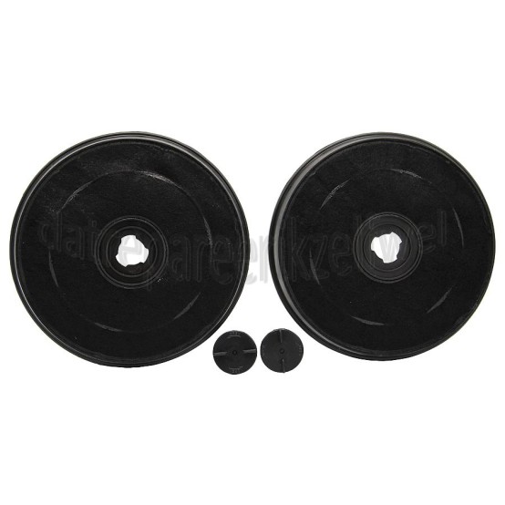 Foto van Bosch Filter Koolstoffilter, 2 stuks DUL62FA60, 2MBB612, 2MBB614 