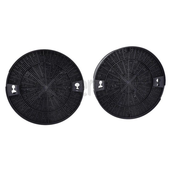 Foto van Bosch Filter Koolstoffilter, 2 stuks DHZ5205, DWA061450, LC954DA10 